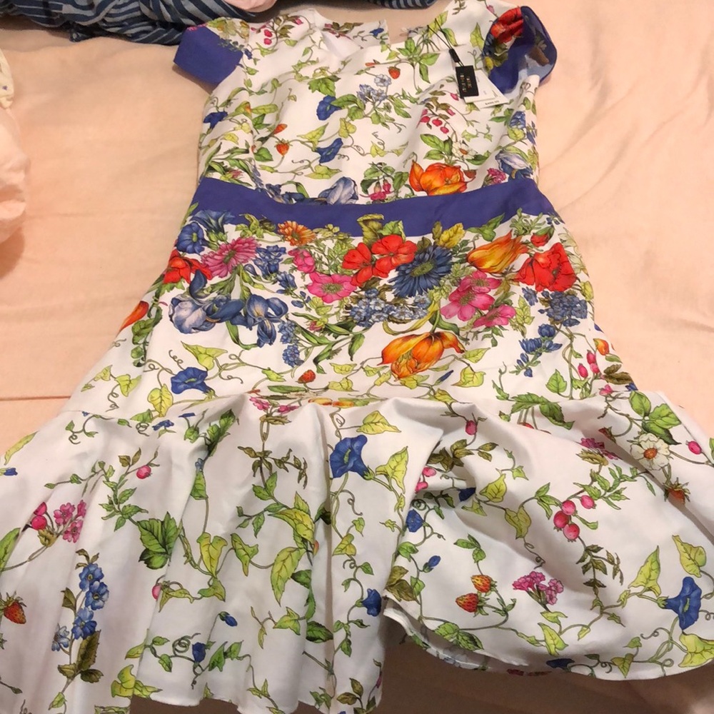 Milly cotton floral dressSize 8